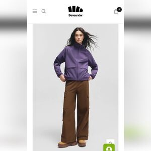 Women's Purple Bomber Jacket